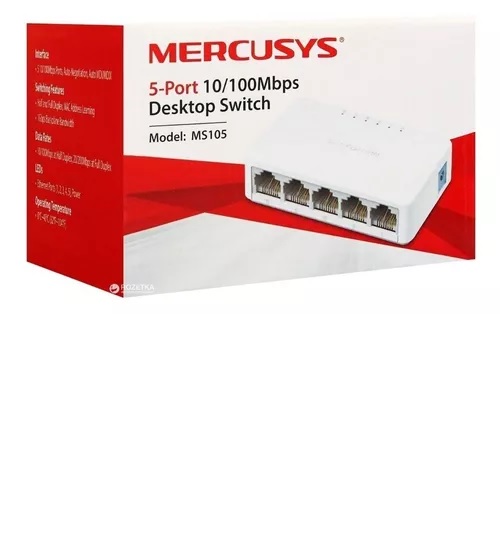 Switch Mercusys Ms105 Serie Desktop